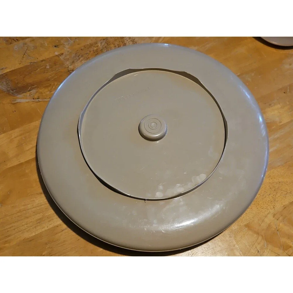 Vintage Tupperware Dip N Serve Chip & Dip Veggie Tray w/ Bowl & Lid #492